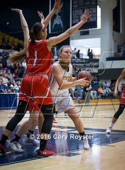 Thumbnail 1 in St. John's vs. Georgetown Visitation Prep (DCSAA Final) photogallery.