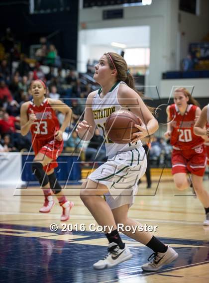 Thumbnail 2 in St. John's vs. Georgetown Visitation Prep (DCSAA Final) photogallery.