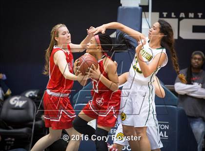 Thumbnail 2 in St. John's vs. Georgetown Visitation Prep (DCSAA Final) photogallery.