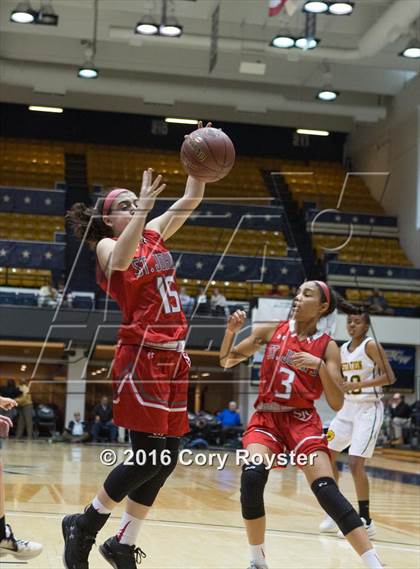 Thumbnail 1 in St. John's vs. Georgetown Visitation Prep (DCSAA Final) photogallery.