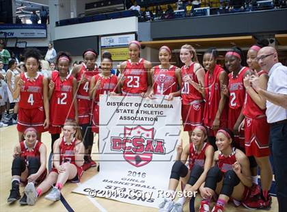 Thumbnail 2 in St. John's vs. Georgetown Visitation Prep (DCSAA Final) photogallery.