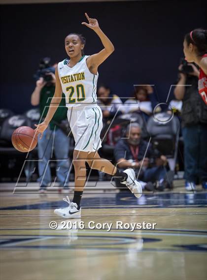 Thumbnail 3 in St. John's vs. Georgetown Visitation Prep (DCSAA Final) photogallery.