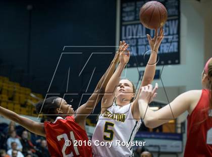 Thumbnail 2 in St. John's vs. Georgetown Visitation Prep (DCSAA Final) photogallery.