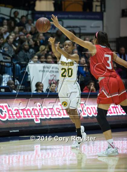 Thumbnail 2 in St. John's vs. Georgetown Visitation Prep (DCSAA Final) photogallery.