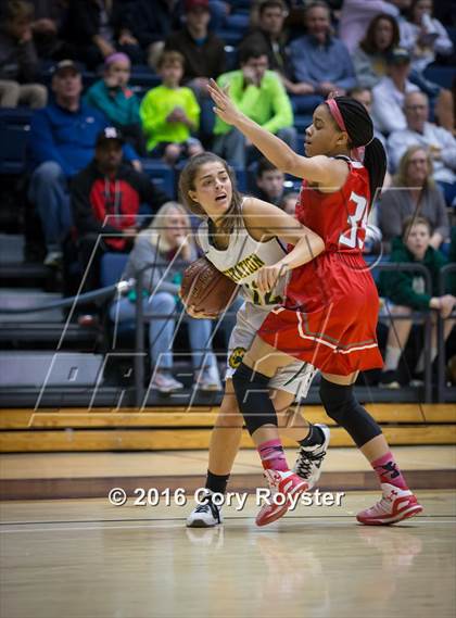 Thumbnail 1 in St. John's vs. Georgetown Visitation Prep (DCSAA Final) photogallery.