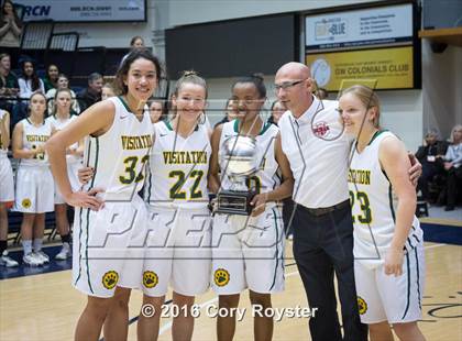 Thumbnail 1 in St. John's vs. Georgetown Visitation Prep (DCSAA Final) photogallery.