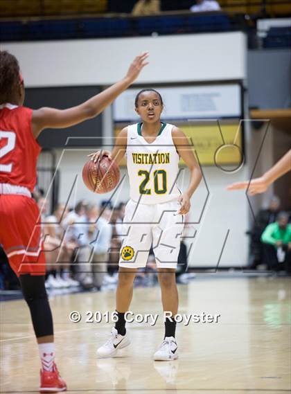 Thumbnail 3 in St. John's vs. Georgetown Visitation Prep (DCSAA Final) photogallery.