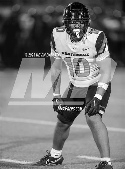 Thumbnail 2 in Centennial @ St. John Bosco (CIF SS Division 1 Semifinal) photogallery.