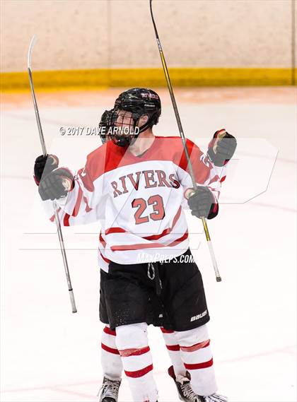 Thumbnail 1 in Rivers vs. Kimball Union Academy (NEPSAC Elite 8 Final) photogallery.