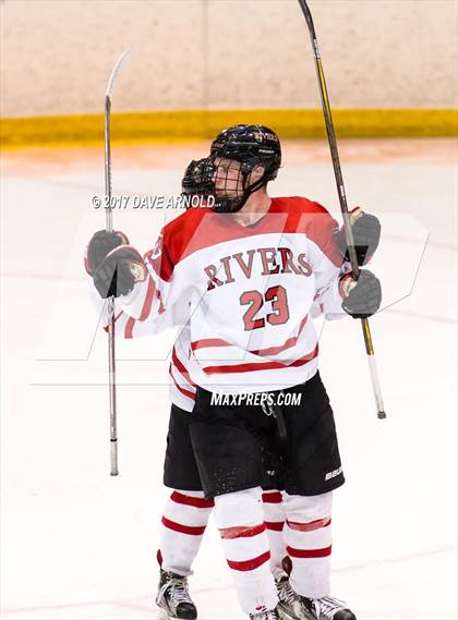 Thumbnail 3 in Rivers vs. Kimball Union Academy (NEPSAC Elite 8 Final) photogallery.