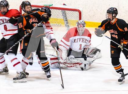 Thumbnail 2 in Rivers vs. Kimball Union Academy (NEPSAC Elite 8 Final) photogallery.