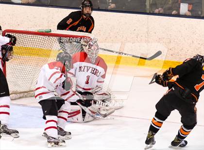 Thumbnail 3 in Rivers vs. Kimball Union Academy (NEPSAC Elite 8 Final) photogallery.