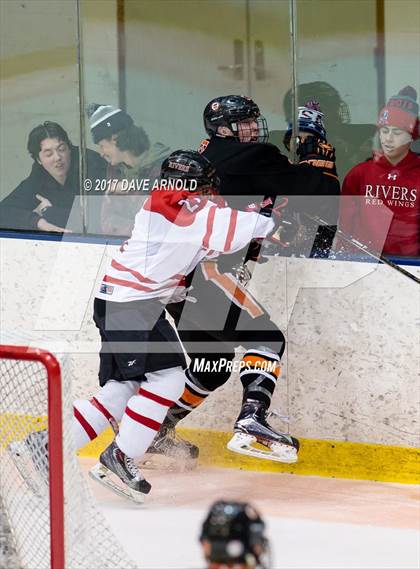 Thumbnail 1 in Rivers vs. Kimball Union Academy (NEPSAC Elite 8 Final) photogallery.