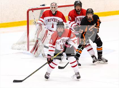 Thumbnail 3 in Rivers vs. Kimball Union Academy (NEPSAC Elite 8 Final) photogallery.