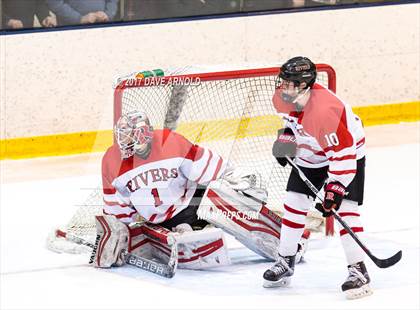 Thumbnail 2 in Rivers vs. Kimball Union Academy (NEPSAC Elite 8 Final) photogallery.