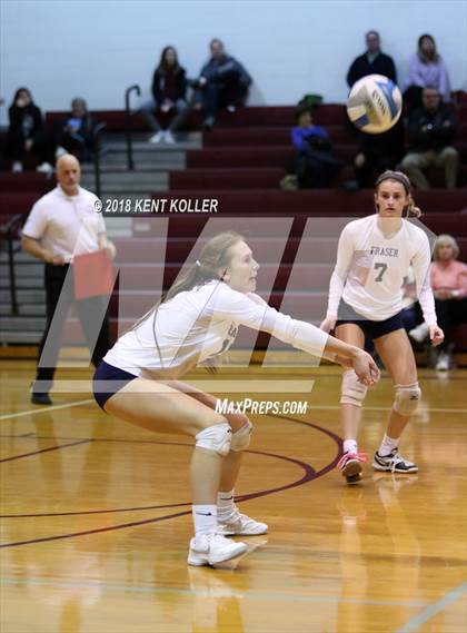 Thumbnail 2 in Fraser vs Grosse Pointe South (MHSAA Regional Quarterfinal) photogallery.