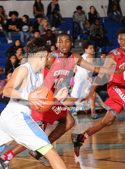 Thumbnail 1 in Sam Rayburn vs. Crosby (McDonald's Texas Invitational) photogallery.