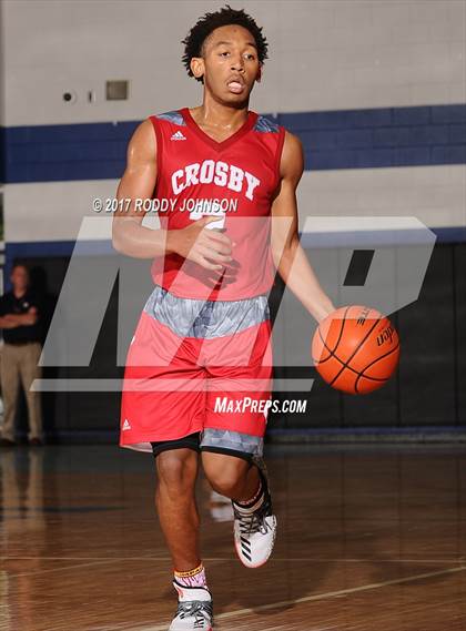 Thumbnail 1 in Sam Rayburn vs. Crosby (McDonald's Texas Invitational) photogallery.