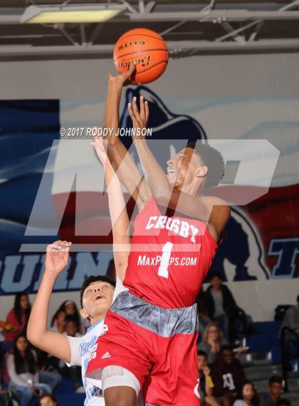 Thumbnail 2 in Sam Rayburn vs. Crosby (McDonald's Texas Invitational) photogallery.
