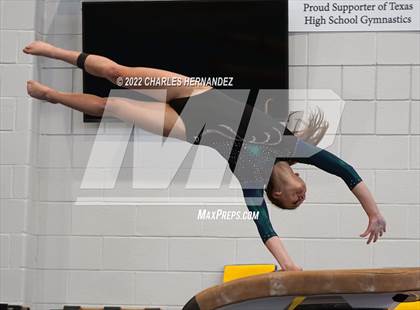 Thumbnail 3 in Texas High School Gymnastics Coaches Association Region II Championship (Vault) photogallery.