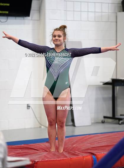 Thumbnail 3 in Texas High School Gymnastics Coaches Association Region II Championship (Vault) photogallery.