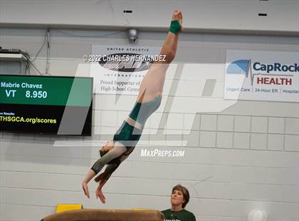Thumbnail 3 in Texas High School Gymnastics Coaches Association Region II Championship (Vault) photogallery.