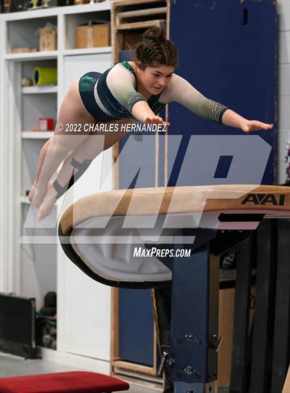 Thumbnail 3 in Texas High School Gymnastics Coaches Association Region II Championship (Vault) photogallery.