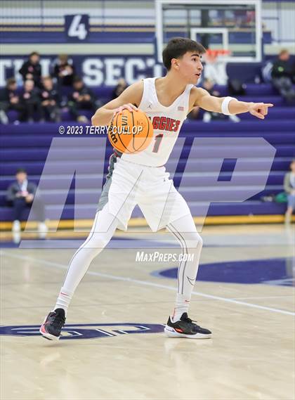 Thumbnail 3 in Arbor View vs. Lone Peak (Corner Canyon Tournament of Champions) photogallery.