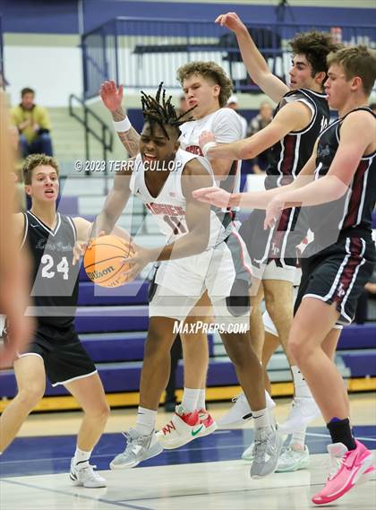 Thumbnail 3 in Arbor View vs. Lone Peak (Corner Canyon Tournament of Champions) photogallery.