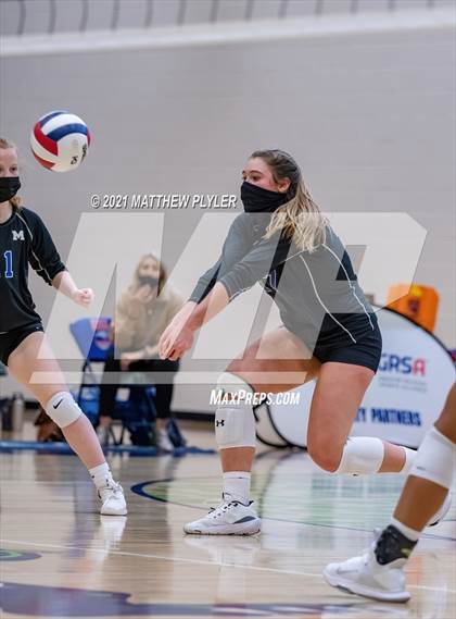 Thumbnail 3 in McMichael vs Foard (NCHSAA 2A Final) (1 of 2 - the game) photogallery.