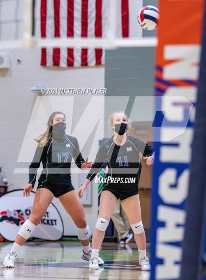 Thumbnail 1 in McMichael vs Foard (NCHSAA 2A Final) (1 of 2 - the game) photogallery.