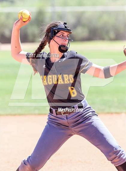 Thumbnail 2 in Saguaro vs. Tempe (Chandle Prep Softball Classic)  photogallery.