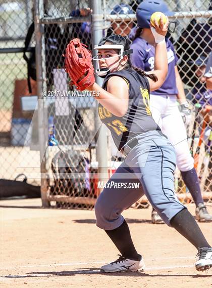 Thumbnail 2 in Saguaro vs. Tempe (Chandle Prep Softball Classic)  photogallery.