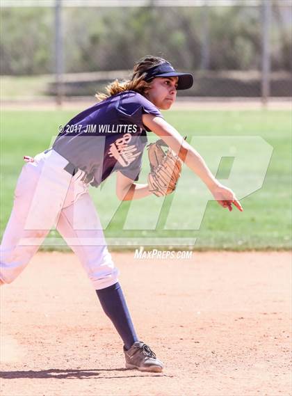 Thumbnail 1 in Saguaro vs. Tempe (Chandle Prep Softball Classic)  photogallery.