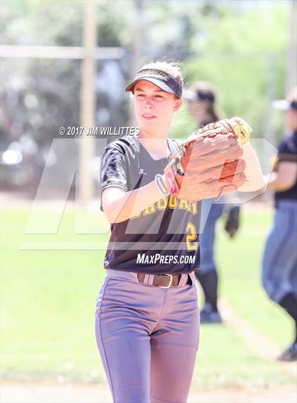 Thumbnail 2 in Saguaro vs. Tempe (Chandle Prep Softball Classic)  photogallery.