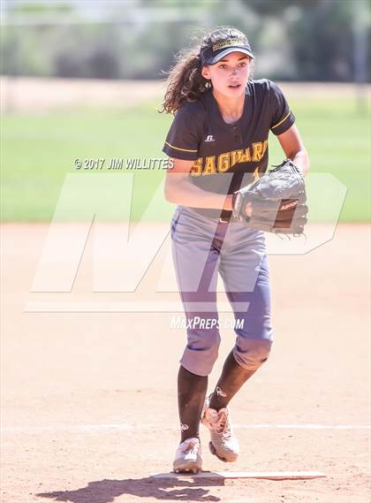 Thumbnail 2 in Saguaro vs. Tempe (Chandle Prep Softball Classic)  photogallery.