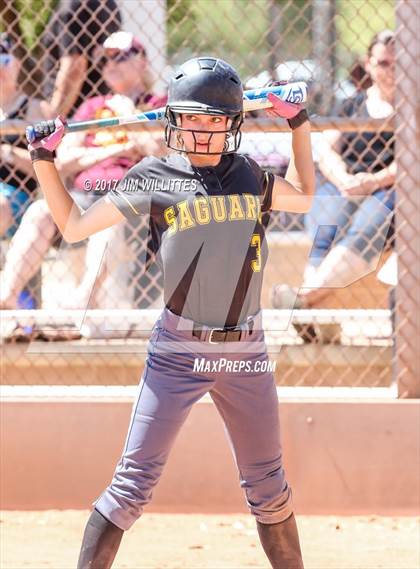 Thumbnail 1 in Saguaro vs. Tempe (Chandle Prep Softball Classic)  photogallery.