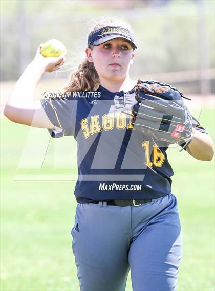 Thumbnail 3 in Saguaro vs. Tempe (Chandle Prep Softball Classic)  photogallery.