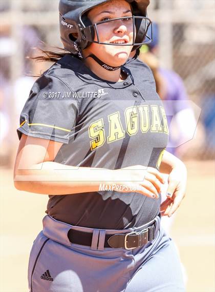 Thumbnail 2 in Saguaro vs. Tempe (Chandle Prep Softball Classic)  photogallery.