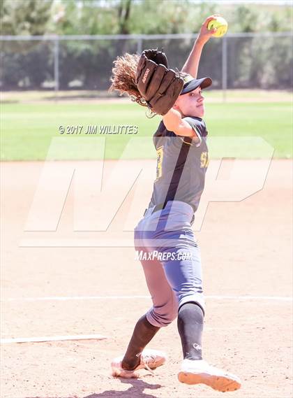 Thumbnail 3 in Saguaro vs. Tempe (Chandle Prep Softball Classic)  photogallery.