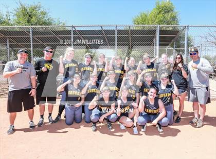 Thumbnail 3 in Saguaro vs. Tempe (Chandle Prep Softball Classic)  photogallery.
