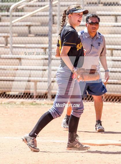 Thumbnail 3 in Saguaro vs. Tempe (Chandle Prep Softball Classic)  photogallery.