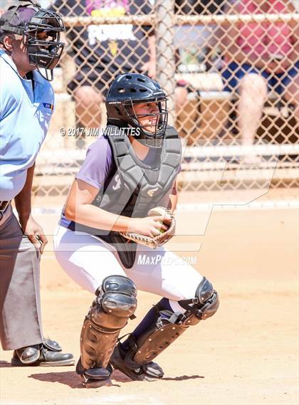 Thumbnail 1 in Saguaro vs. Tempe (Chandle Prep Softball Classic)  photogallery.