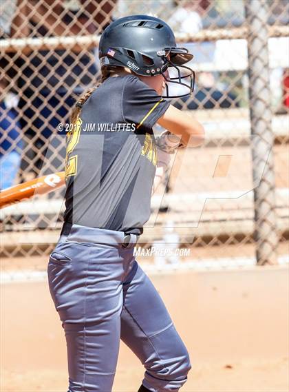 Thumbnail 2 in Saguaro vs. Tempe (Chandle Prep Softball Classic)  photogallery.