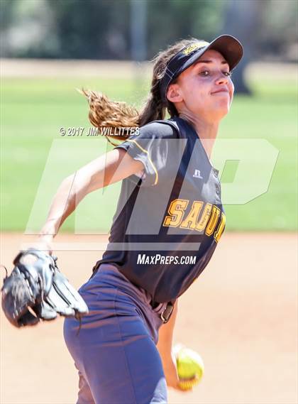 Thumbnail 1 in Saguaro vs. Tempe (Chandle Prep Softball Classic)  photogallery.