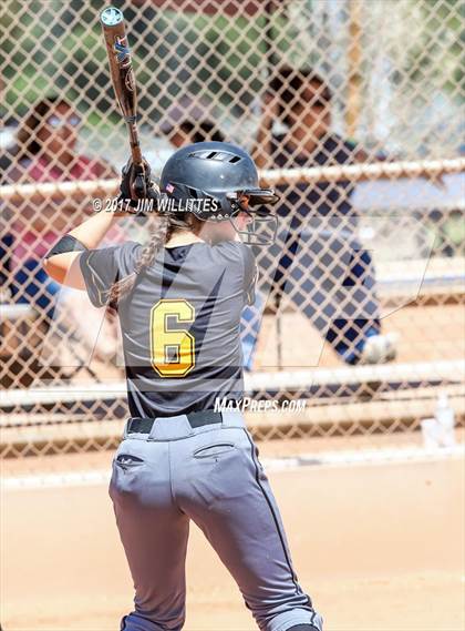 Thumbnail 2 in Saguaro vs. Tempe (Chandle Prep Softball Classic)  photogallery.