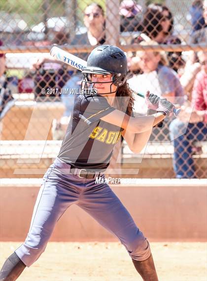 Thumbnail 1 in Saguaro vs. Tempe (Chandle Prep Softball Classic)  photogallery.