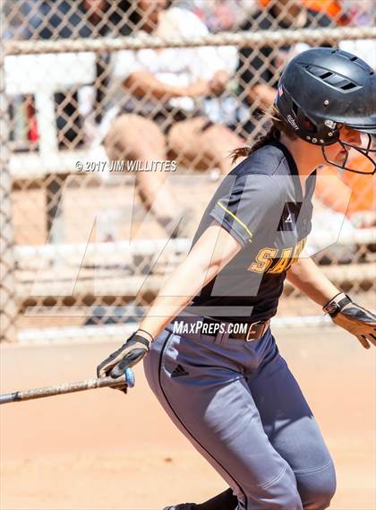 Thumbnail 2 in Saguaro vs. Tempe (Chandle Prep Softball Classic)  photogallery.