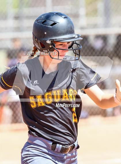 Thumbnail 1 in Saguaro vs. Tempe (Chandle Prep Softball Classic)  photogallery.