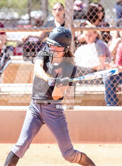 Thumbnail 2 in Saguaro vs. Tempe (Chandle Prep Softball Classic)  photogallery.